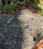 Midnight Garden Necklace – Handmade Bronze Necklace