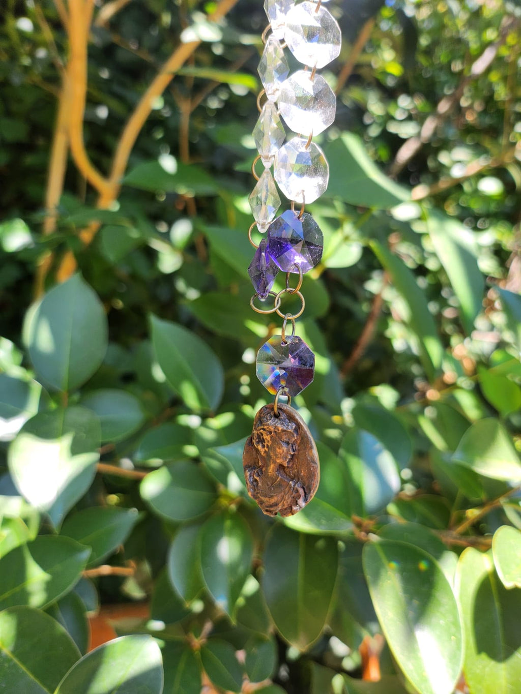 Celestial Talisman – Handmade Bronze Necklace