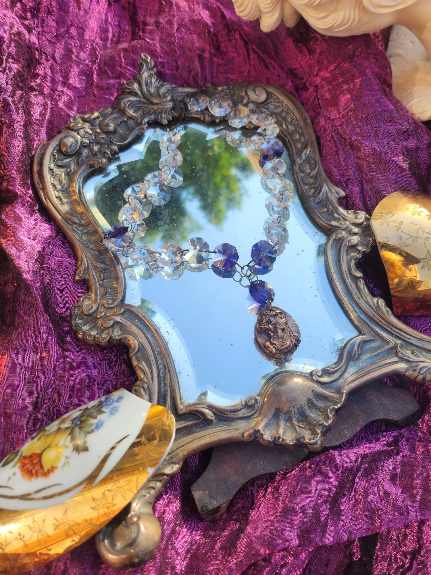 Celestial Talisman – Handmade Bronze Necklace