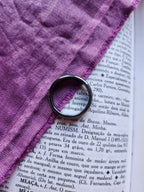 Anillo de Hematita Pulido