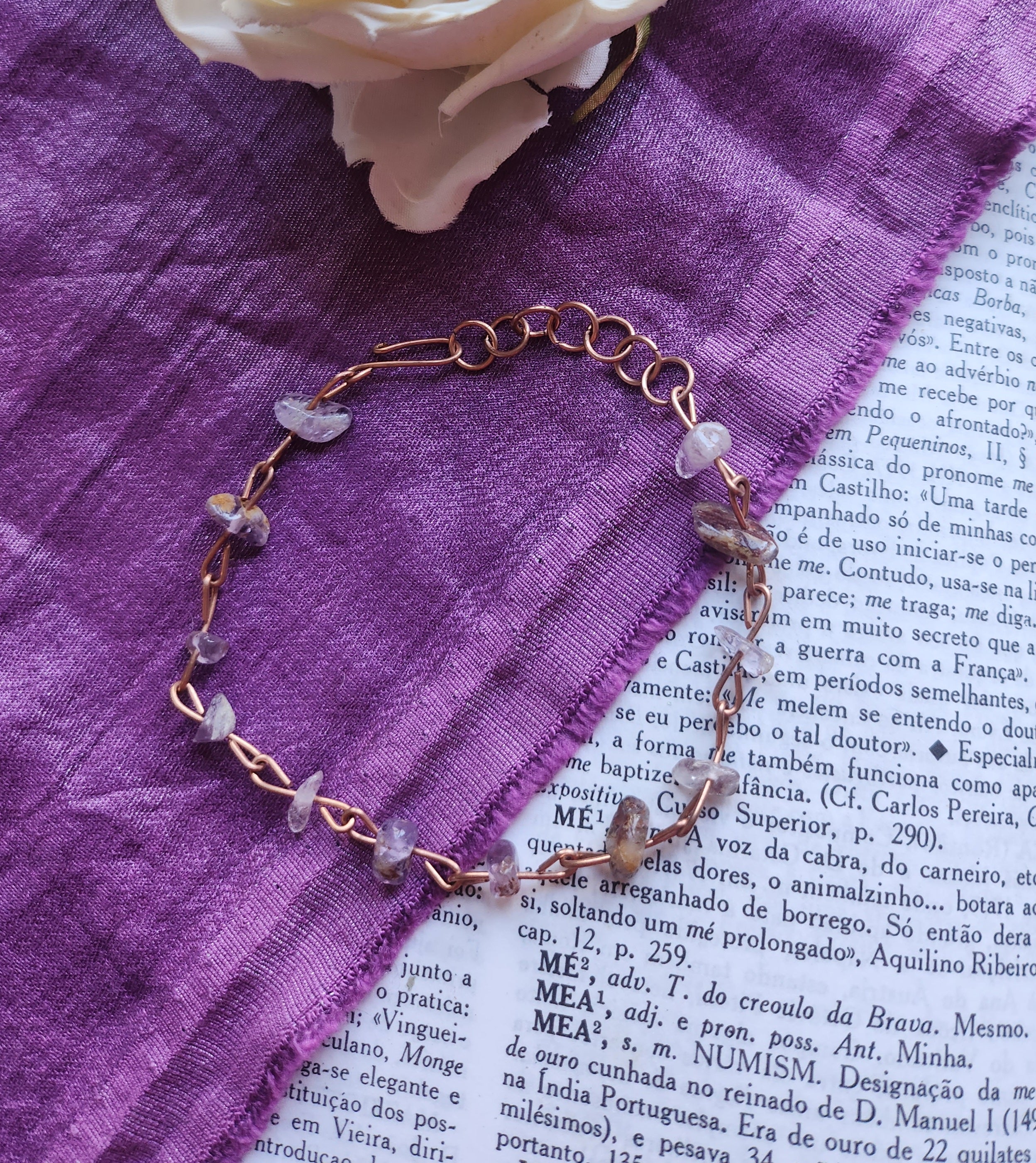 Pulsera de Super Siete y Cobre