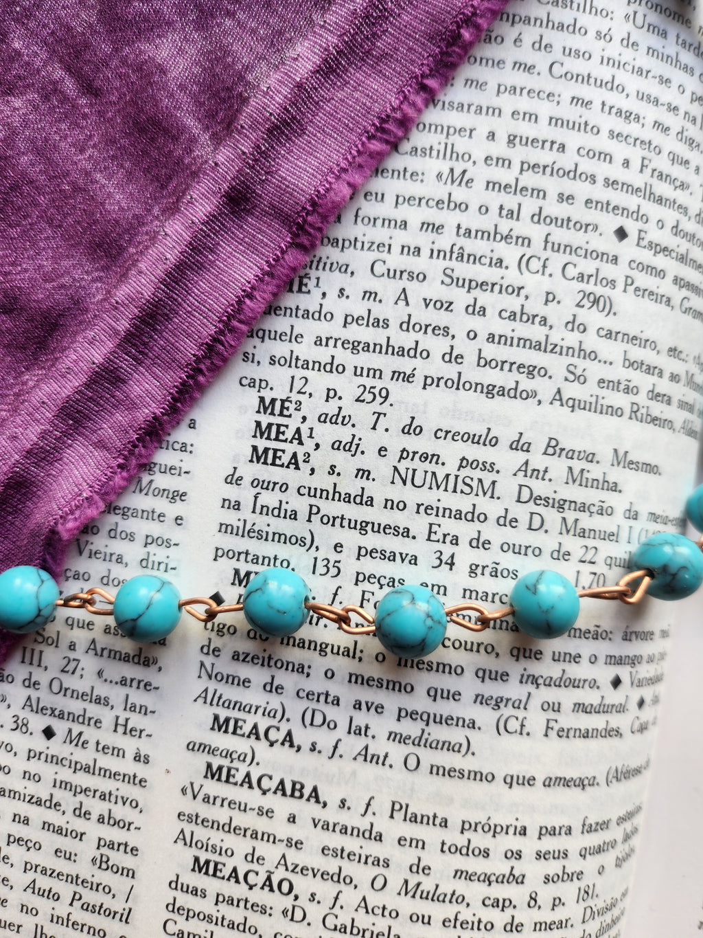 Collar de Turquesa y Cobre