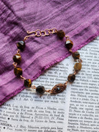 Arcane Resonance Collection - Tiger's Eye & Copper Bracelet