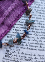 Pulsera de cianita y cobre